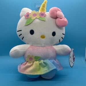 Hello Kitty Spring Unicorn Plush BNWT